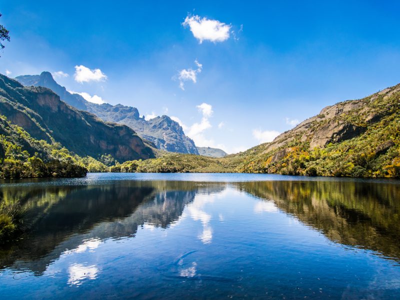 Lakes in Rwenzori Mountains